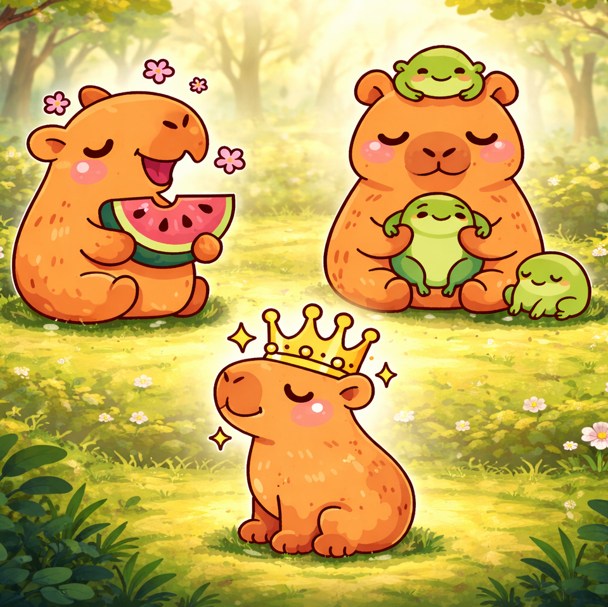 Capybaras