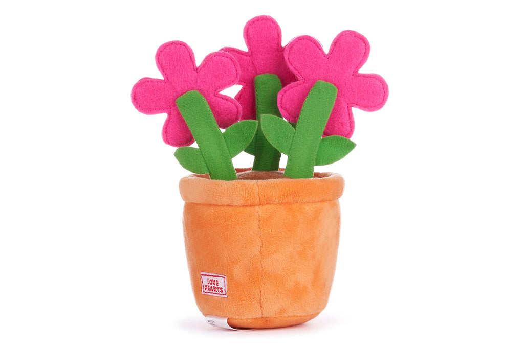 Swizzels Love Hearts 7" Flowerpot Soft Toy