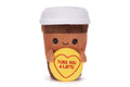 Swizzels Love Hearts 7" Latte Coffee Cup Soft Toy