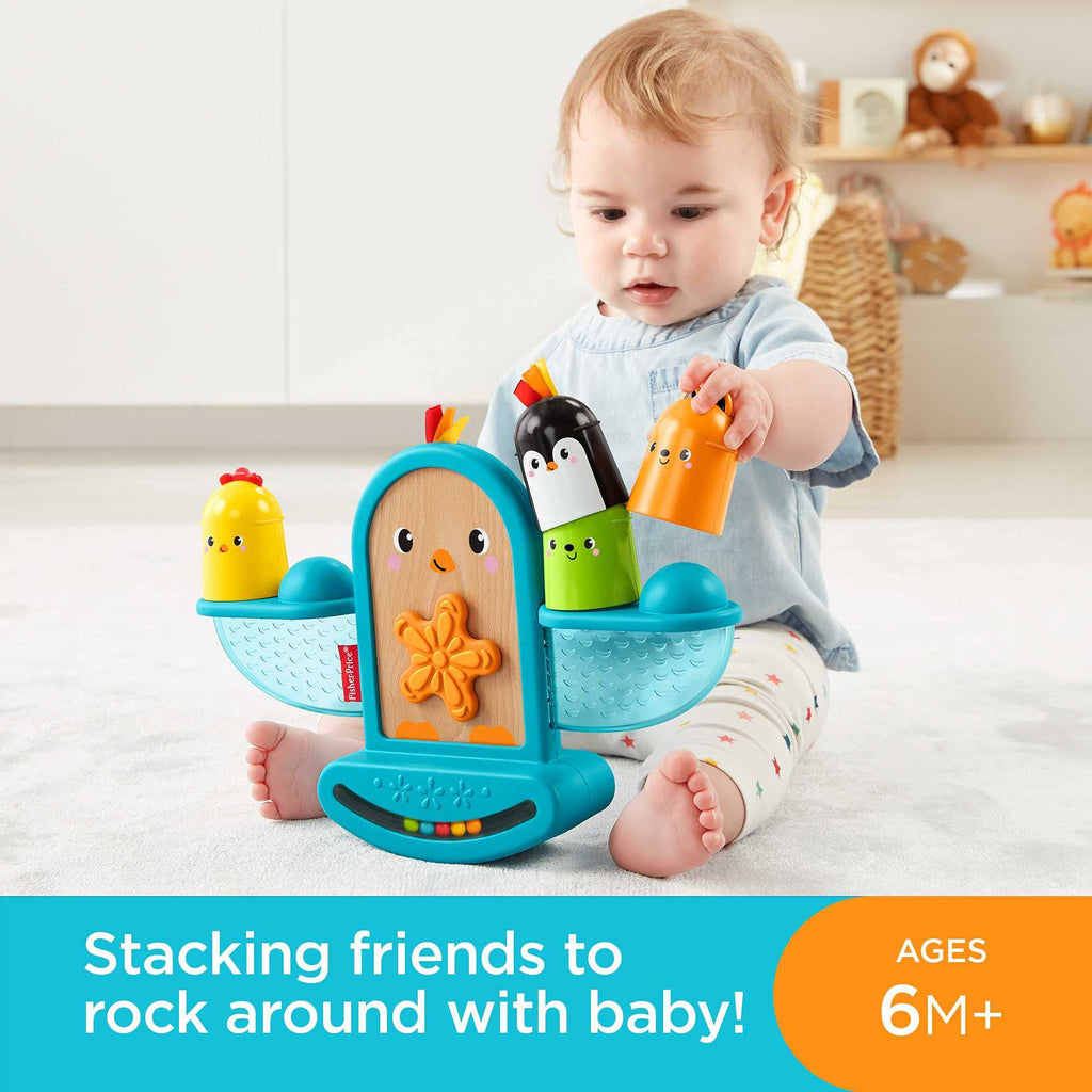 Fisher-Price Stack and Rattle Birdie