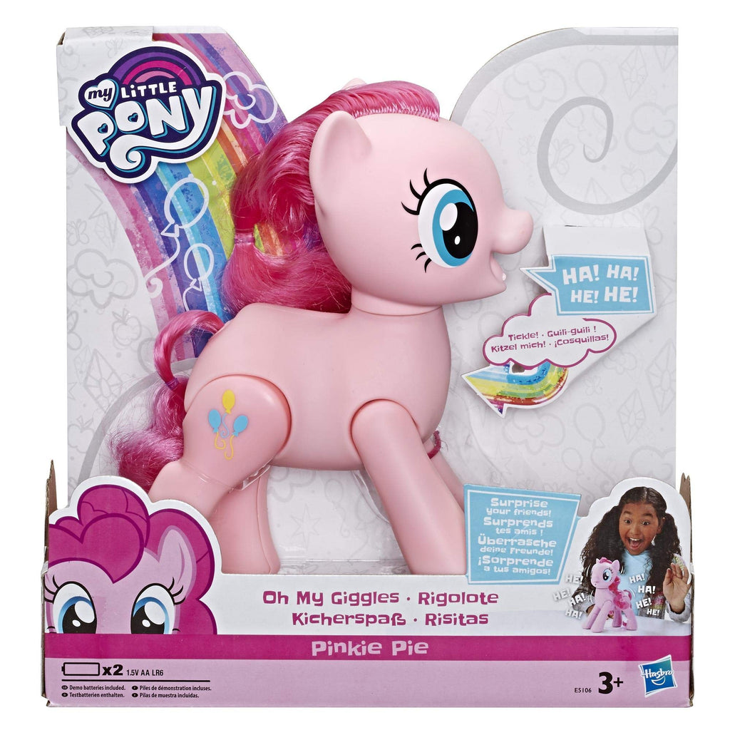 My Little Pony Giggles Pinkie Pie Interactive Toy with Sounds and Movement