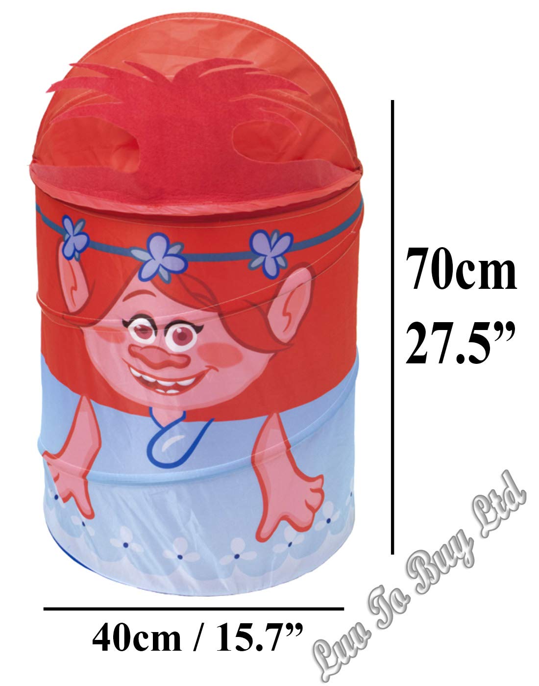 Trolls-3D Storage Bin 40X40X70Cm