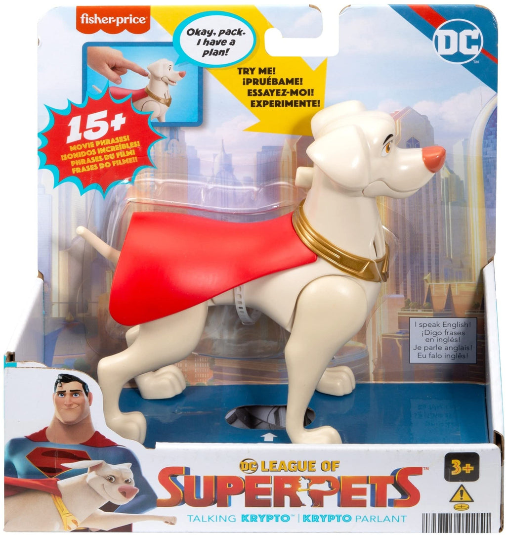 DC League of Super-Pets Talking Krypto Figure