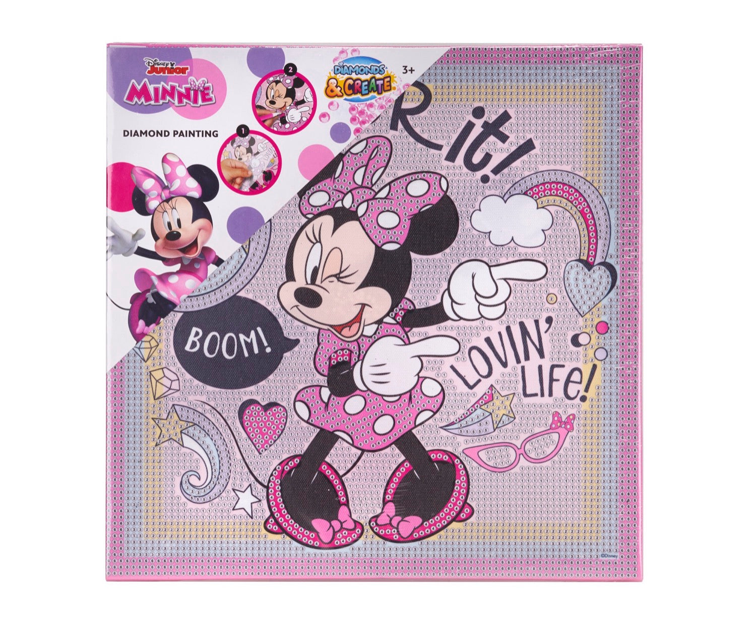 Minnie Mouse Diamond Painting XL (2pcs)