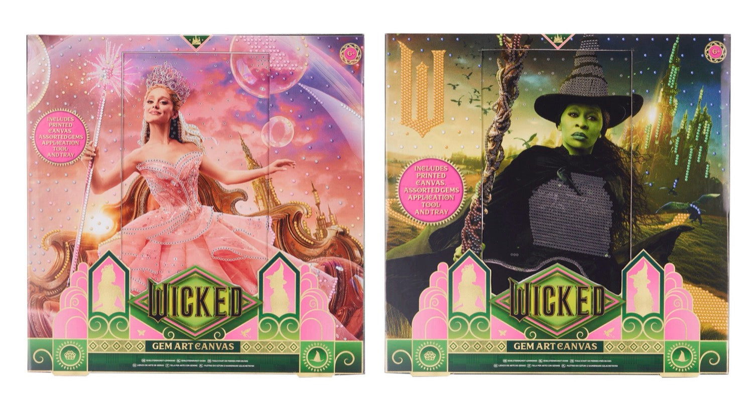Wicked Gem Art Canvas (2pcs)