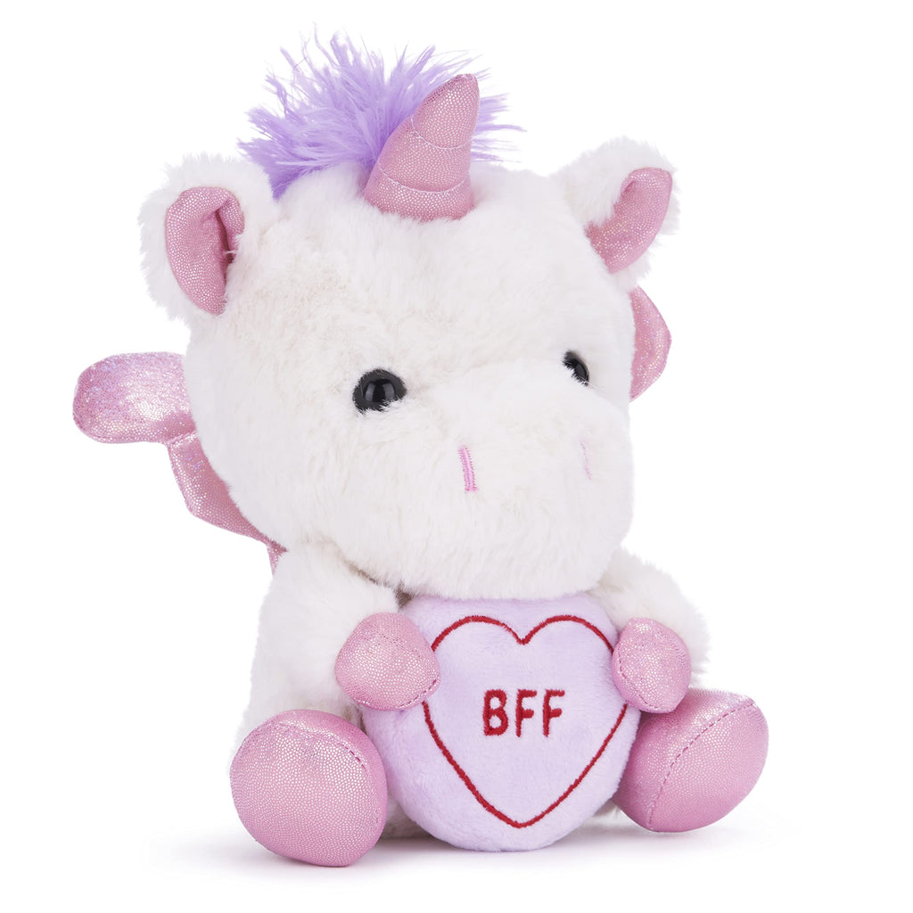 Swizzels Love Hearts 7" Unicorn BFF Soft Toy