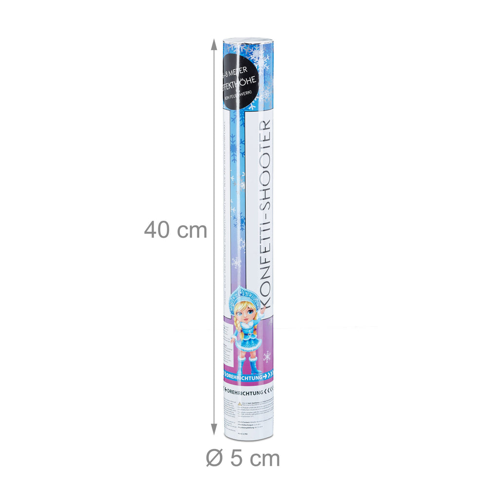 Ice Party Popper 40 cm (10pc)
