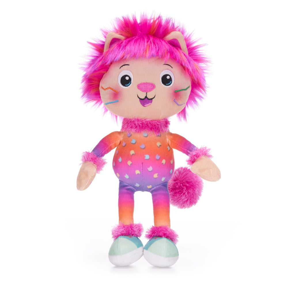 Posh Paws Gabby's Dollhouse 10" Marty the Party Cat Soft Toy