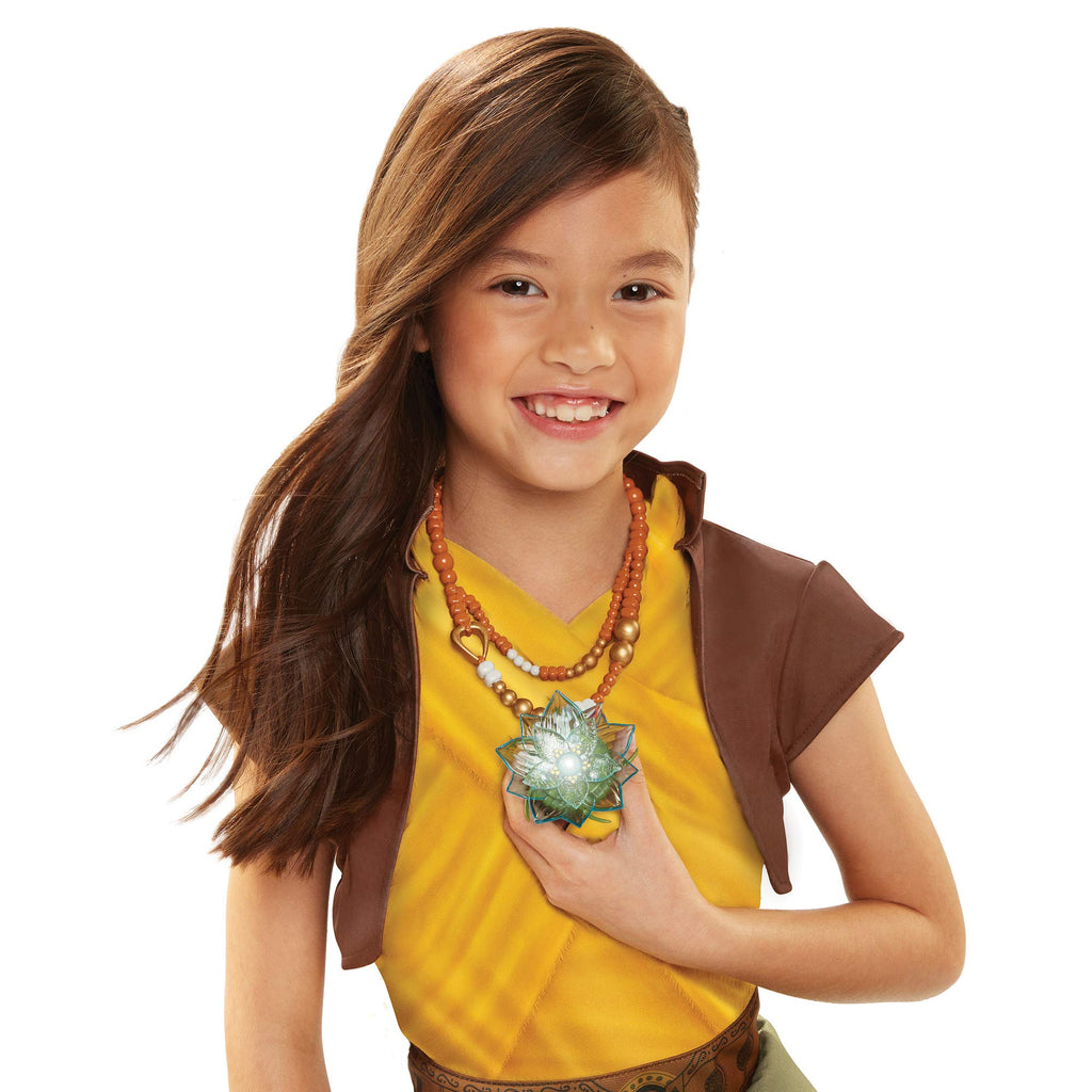 Disney Raya Light of Kumandra Dragon Flower Light Up Necklace