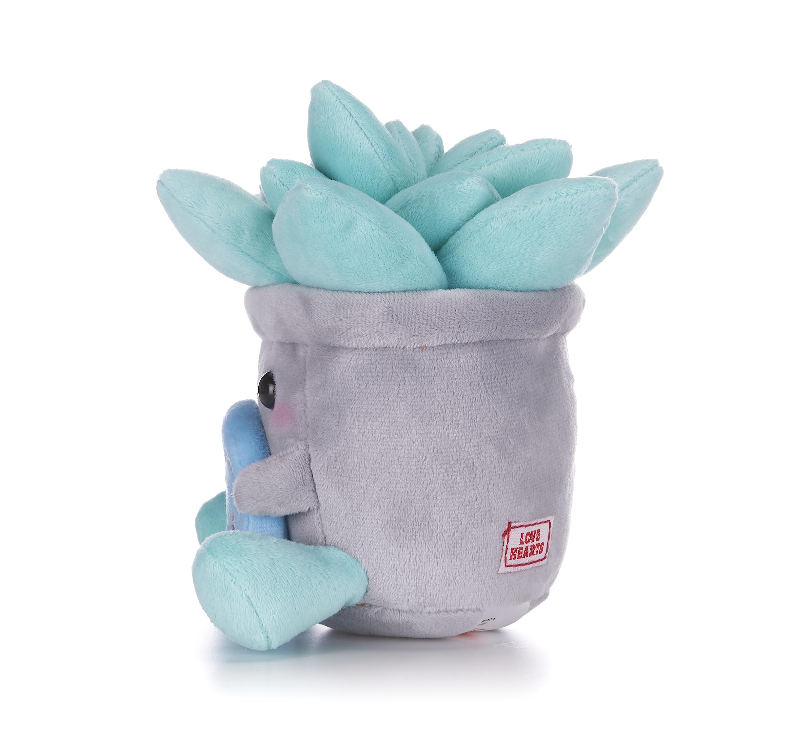 Swizzels Love Hearts 7" Succulent Flowerpot Soft Toy