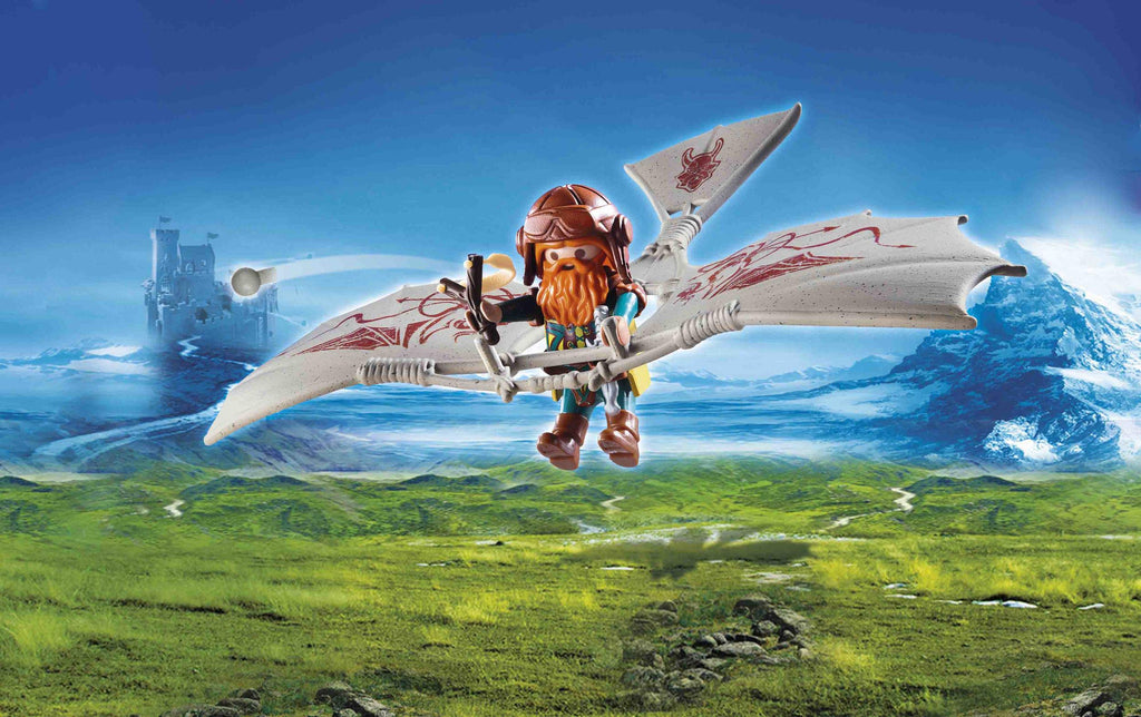Playmobil Knights Dwarf Flyer