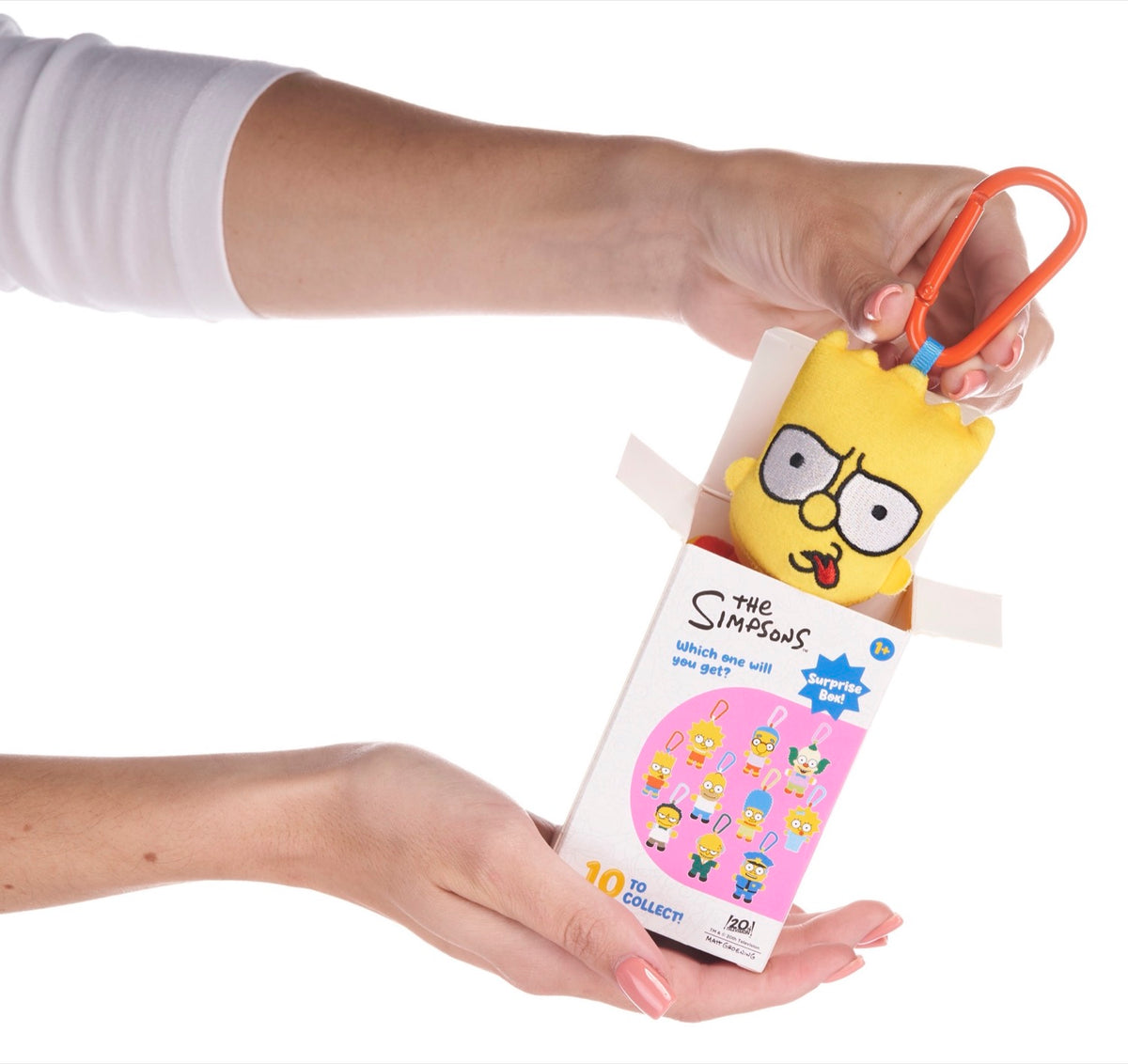 Surprise Blind Box Simpsons Plush Bag Clips