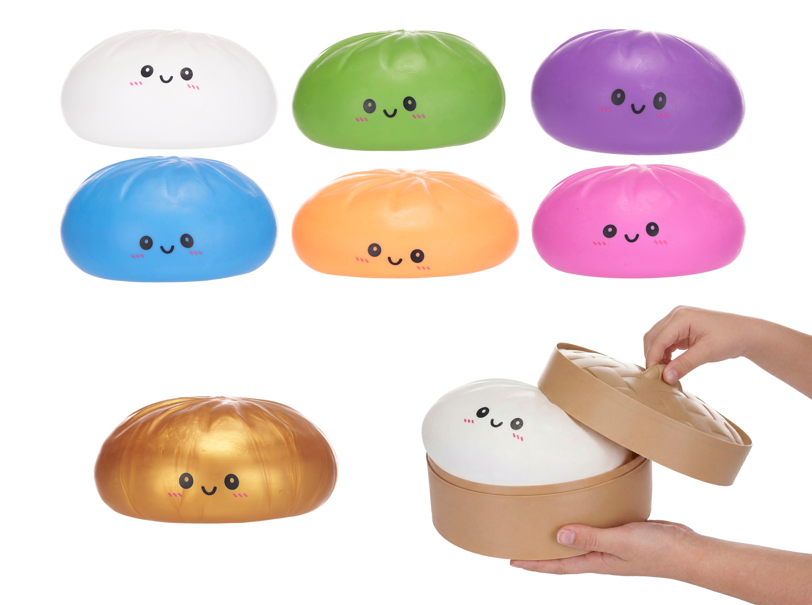 XXL Squeezy Dumpling Kawaii Foodiez (6pcs)