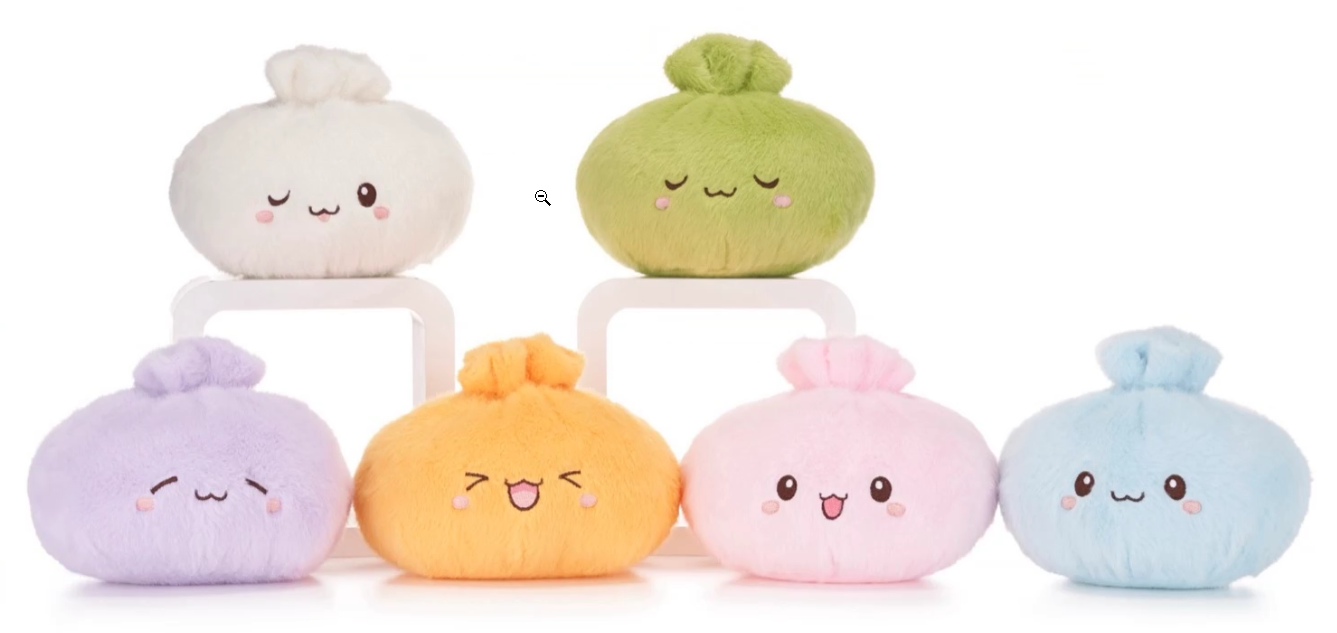Dumpling With Beanbag 25CM Soft Toy (6pcs)