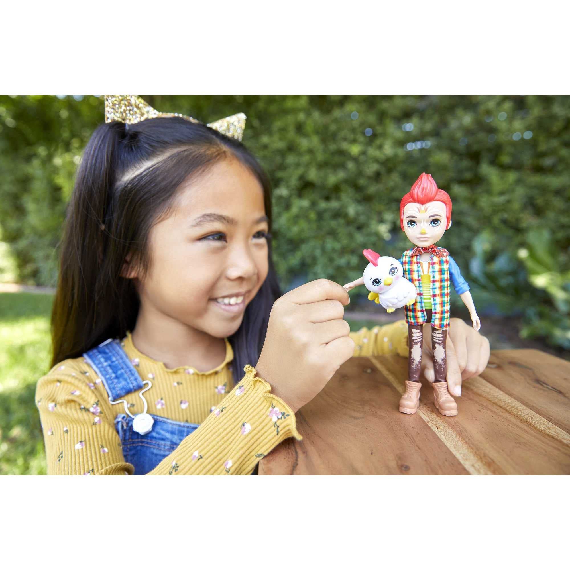 Enchantimals Redward Rooster with friend 6 inch
