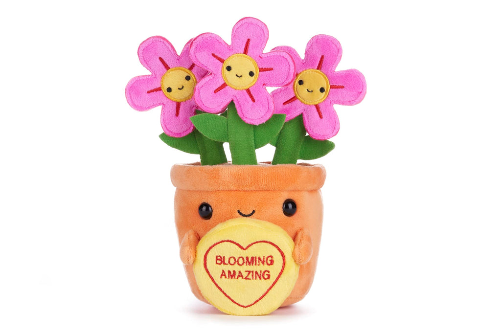 Swizzels Love Hearts 7" Flowerpot Soft Toy
