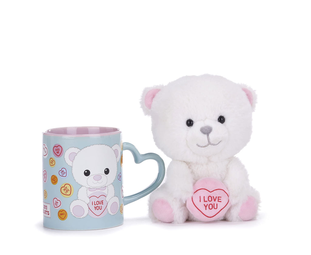 Swizzels Love Hearts Bronte 'I Love You' Bear 11OZ Mug & Plush Gift Set