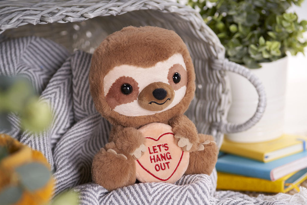 Swizzels Love Hearts 7" Sloth Soft Toy