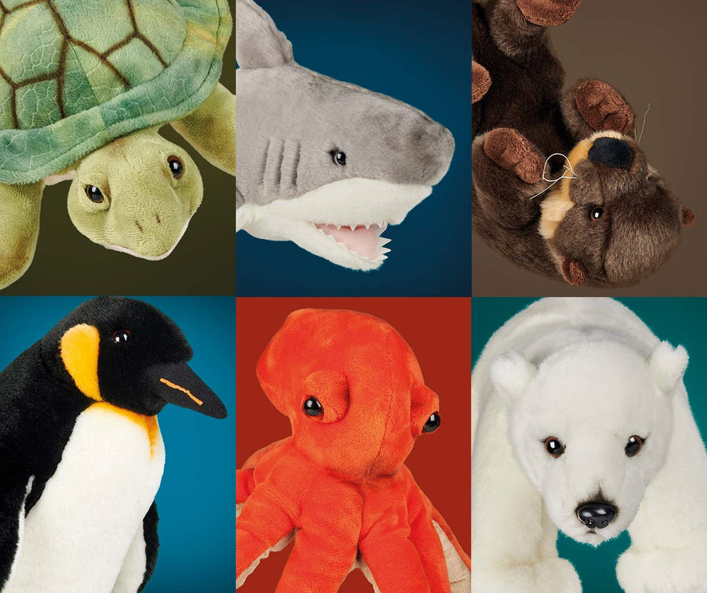 BBC Blue Planet Polar Bear 10" Soft Toy