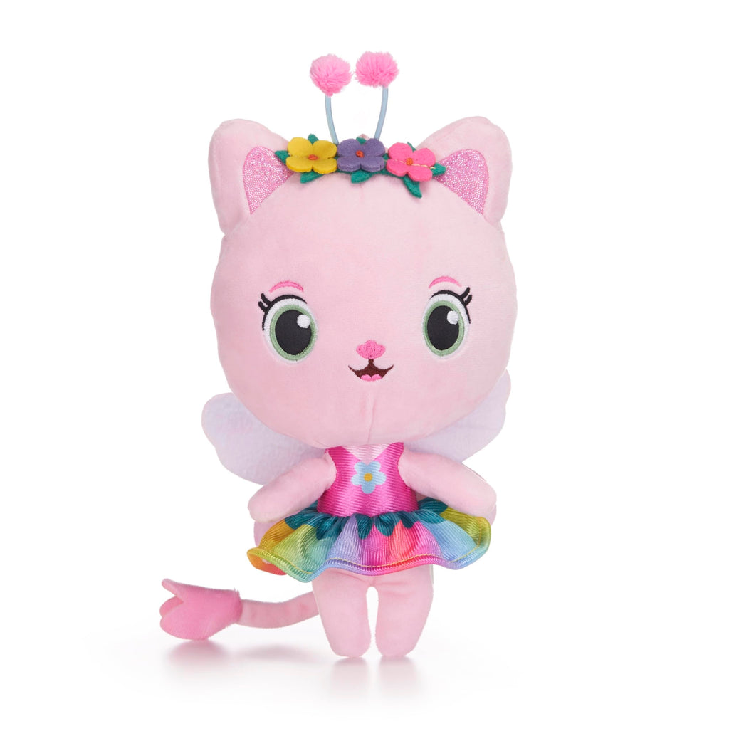 Gabby's Dollhouse 10" Fairylandia Rainbow Kitty Fairy Soft Toy
