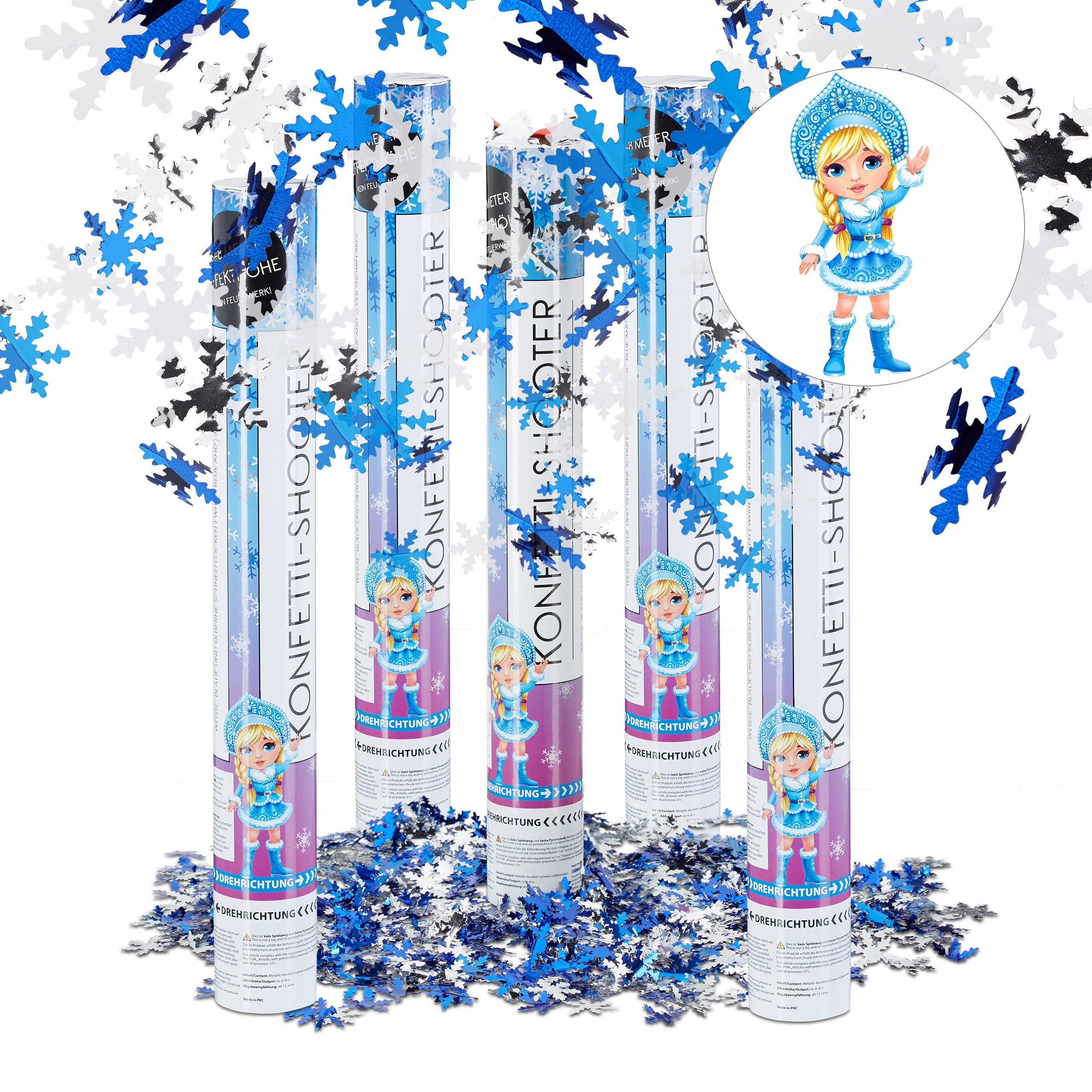 Ice Party Popper 40 cm (10pc)