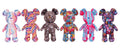 Street Bear Plush Soft Toy 29cm asst (5pcs)