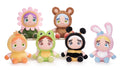 Kanashiko 9.5" Soft Toy With Plastic Face 6asst (6pcs)