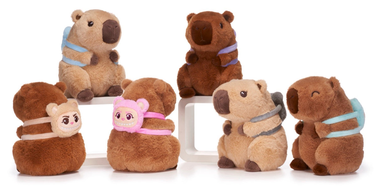 8.5" Capybara with Onikuma Rucksack asst (6pcs)