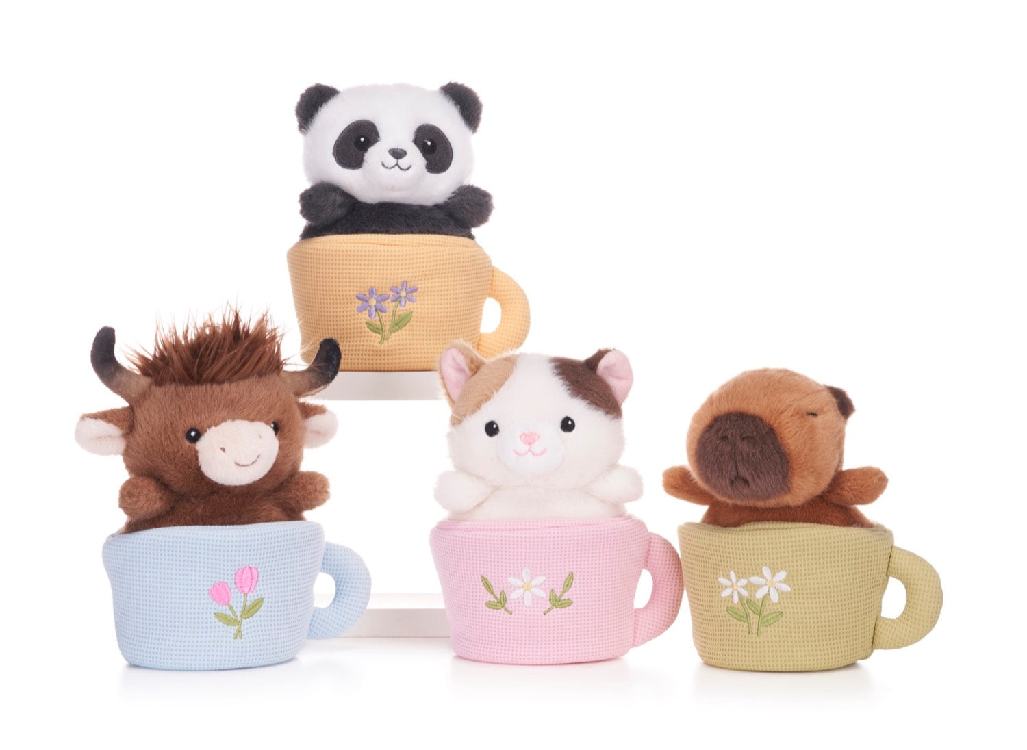 Teacup Pals Plush Toys (4pcs)