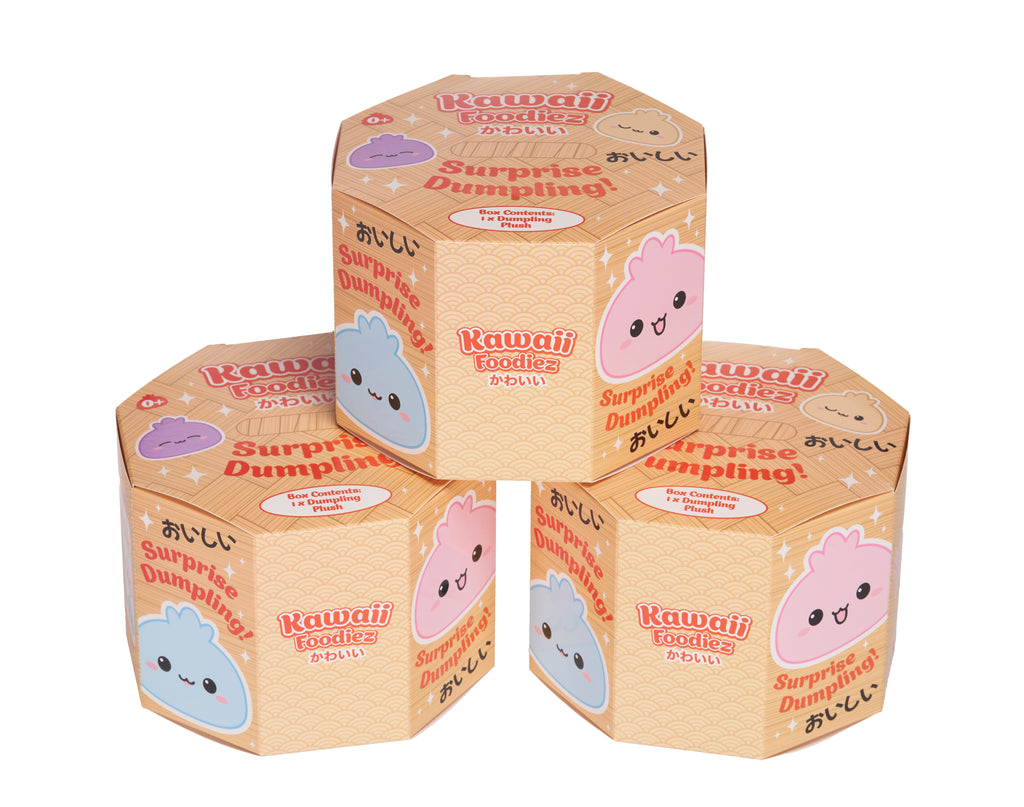 Kawaii Plush Dumpling 4" Blind Box Surprise Boxes (6pcs)