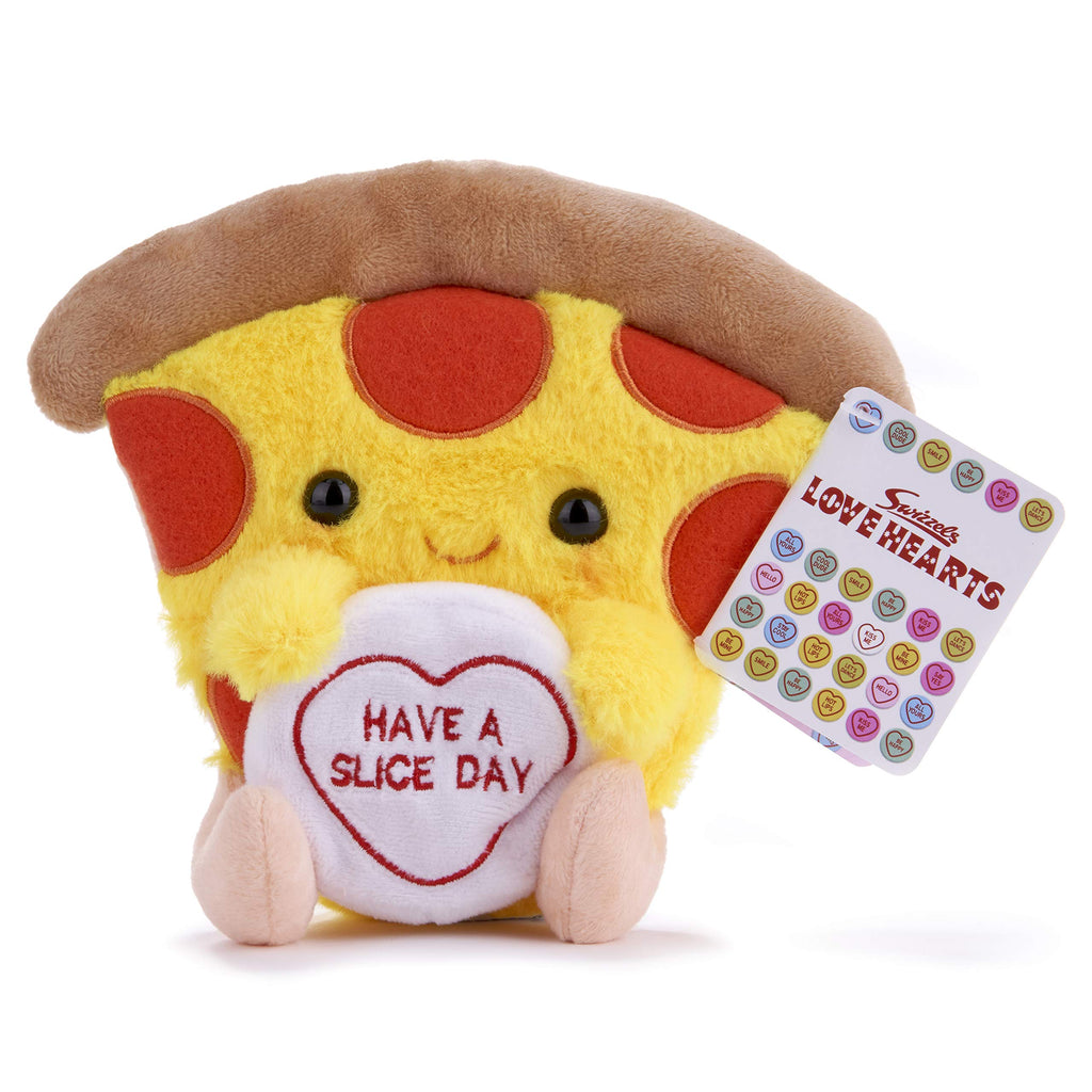 Swizzels Love Hearts 7" Pizza Soft Toy