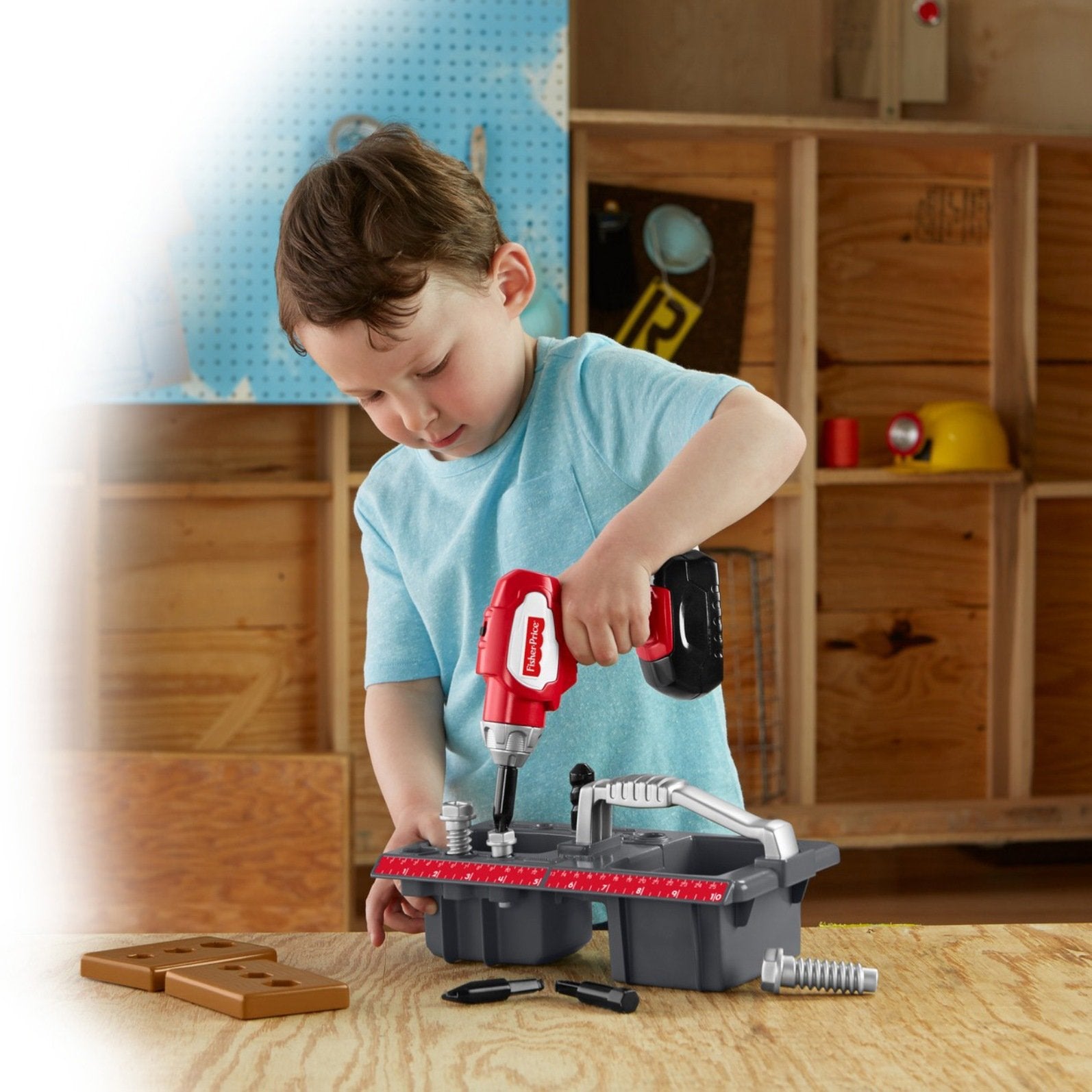 Fisher-Price Drillin' Action Tool Set