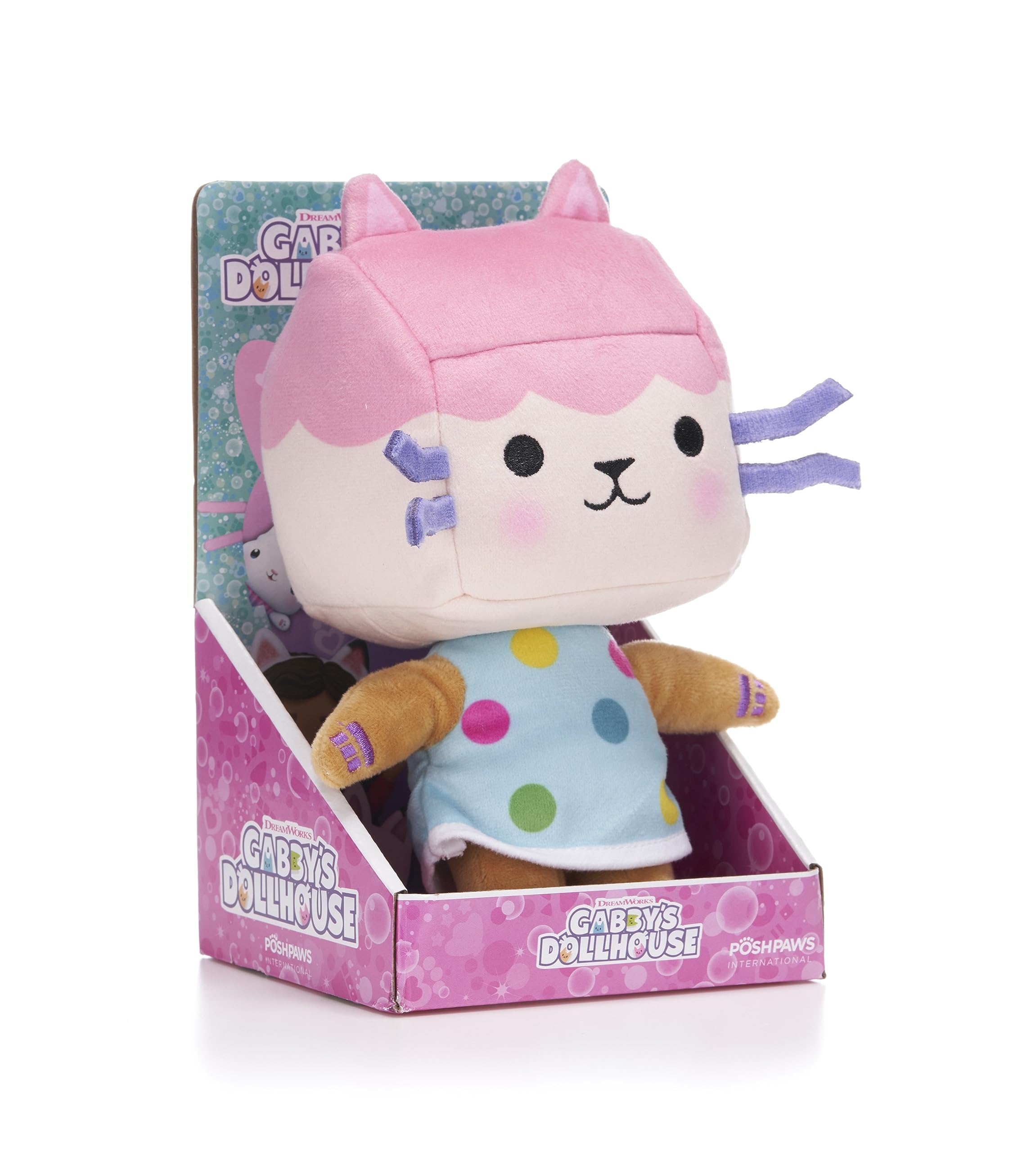 Gabby's Dollhouse 10" Baby Box Cat Soft Toy