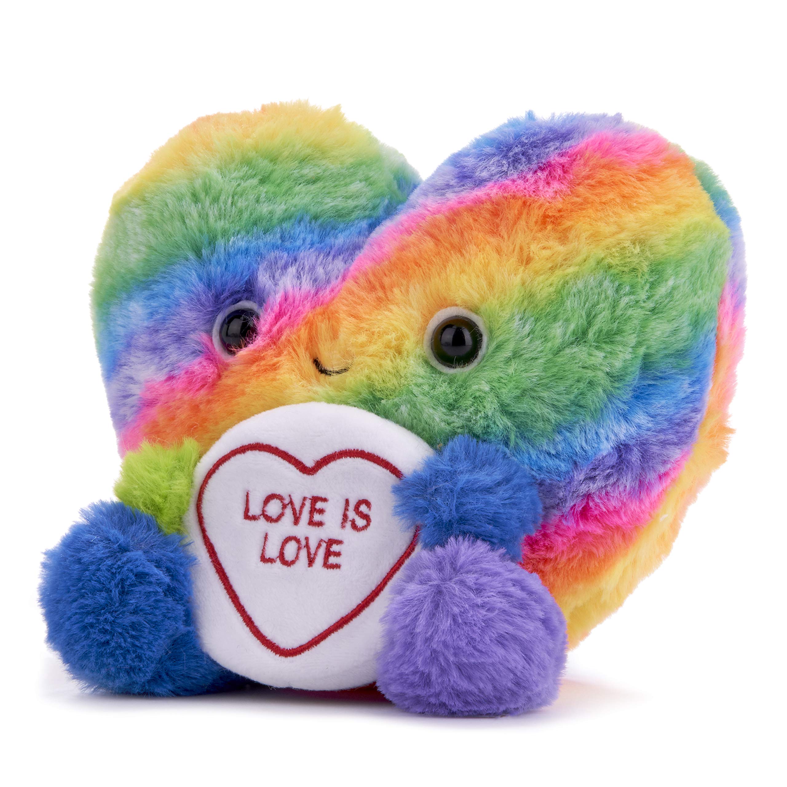Swizzels Love Hearts 7" Heart 'Love is Love' Soft Toy