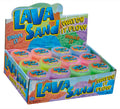 Neon Lava Sand Pots 6asst (24pcs)