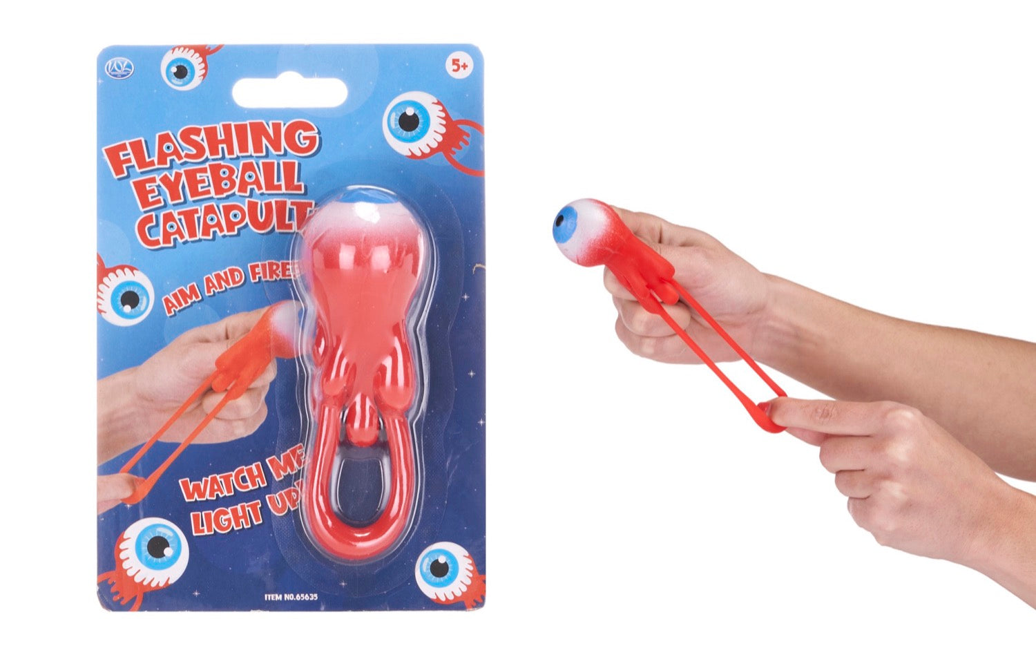 Flashing Eyeball Catapult