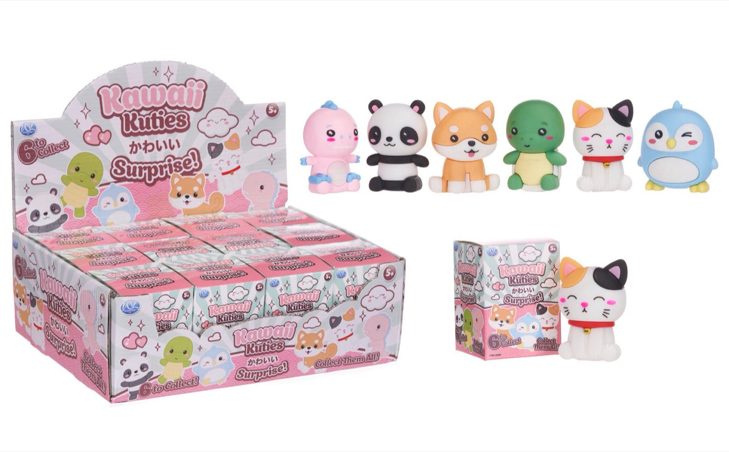 8cm Kawaii Kuties Blind Box 6asst (12pcs)