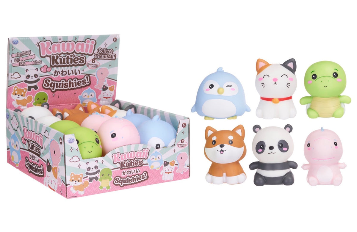 Kawaii Kuties 13cm Squeezster Squishy Toy (12pcs)