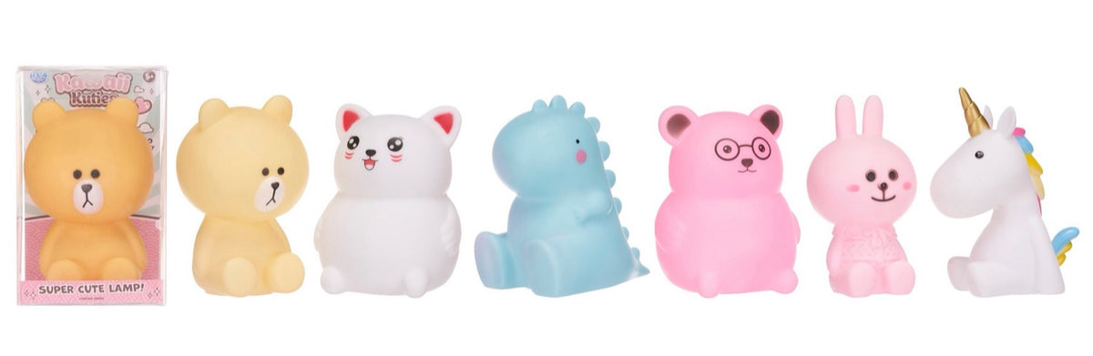 Kawaii Kuties Battery Lamps Boxed 6asst (6pcs)