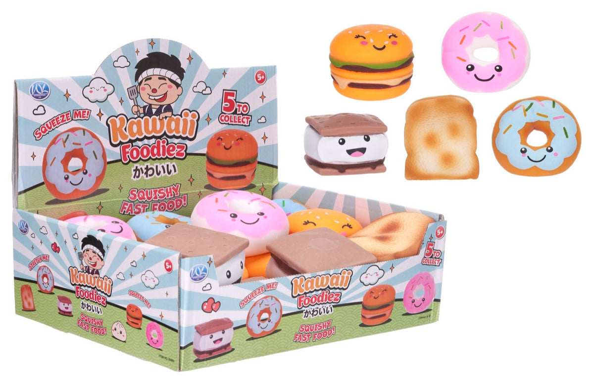Kawaii Squishy Fast Food Series 2 5asst (20pcs)