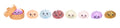 Kawaii Foodiez 5.5cm Bead Dumplings (24ps)