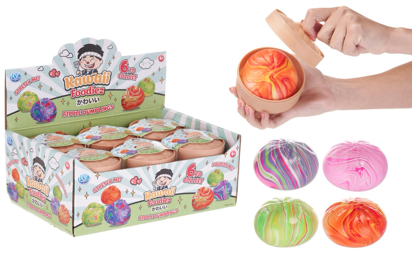 Kawaii Foodiez 8.5cm Ripple Dumpling (12pc)