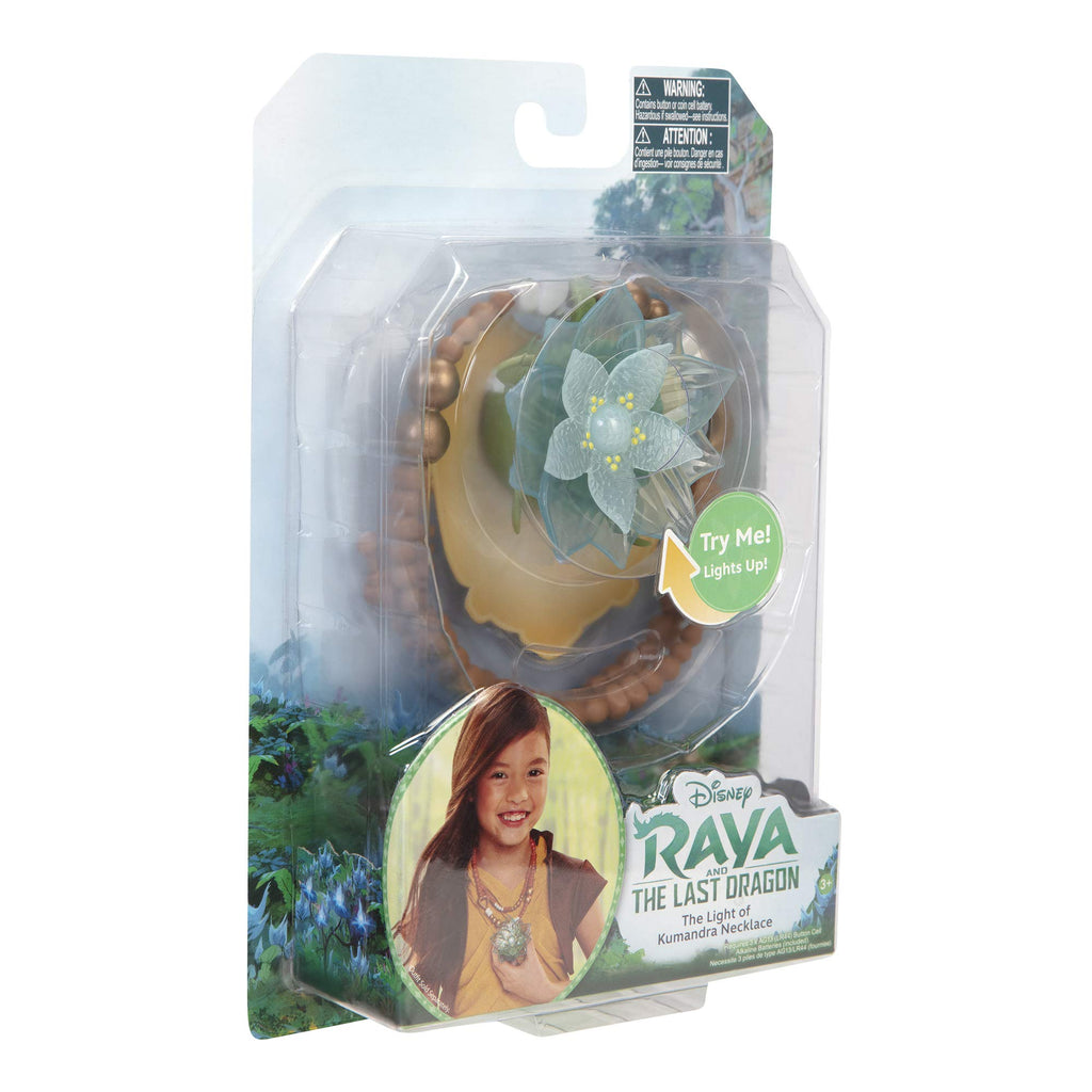 Disney Raya Light of Kumandra Dragon Flower Light Up Necklace