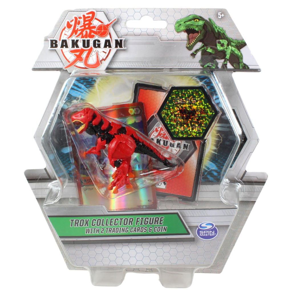 Bakugan - Deluxe Collector Figure Bundles With 2x Cards & Coin In Each Pack (4pc)