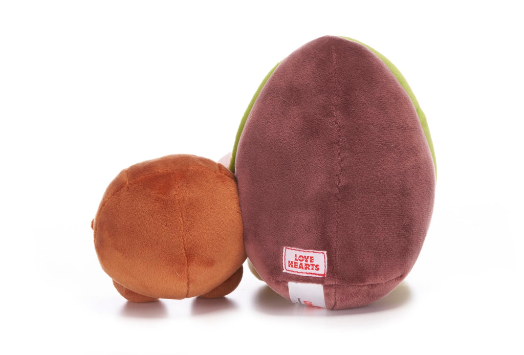 Swizzels Love Hearts 7" Avocado and Stone Soft Toy