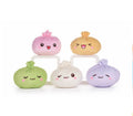 7inch Plush Dumpling Soft Toy Pastel 6asst (12pcs)
