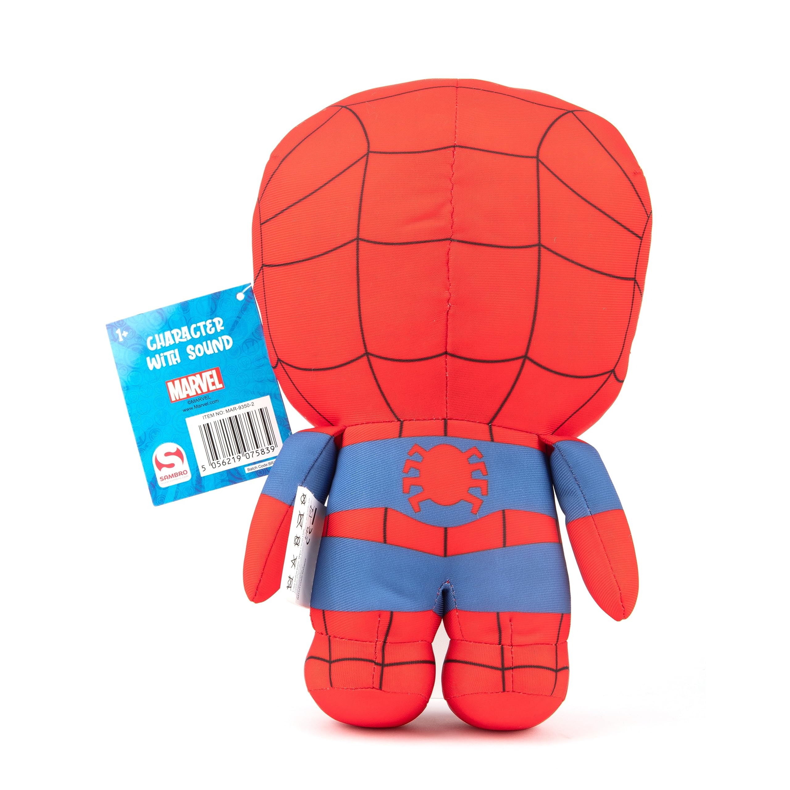 Spider-Man Lil' Bodz 10" Soft Toy with Sound