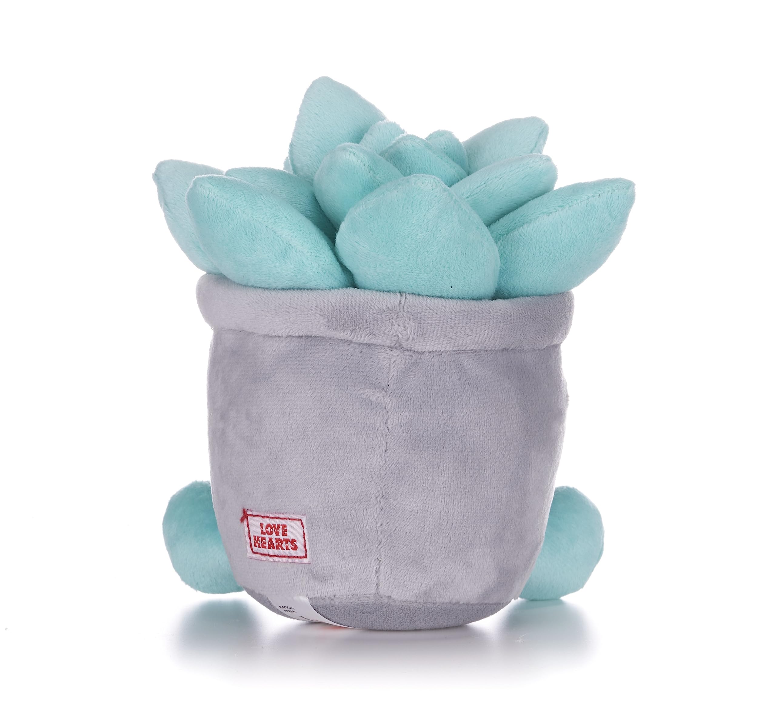 Swizzels Love Hearts 7" Succulent Flowerpot Soft Toy
