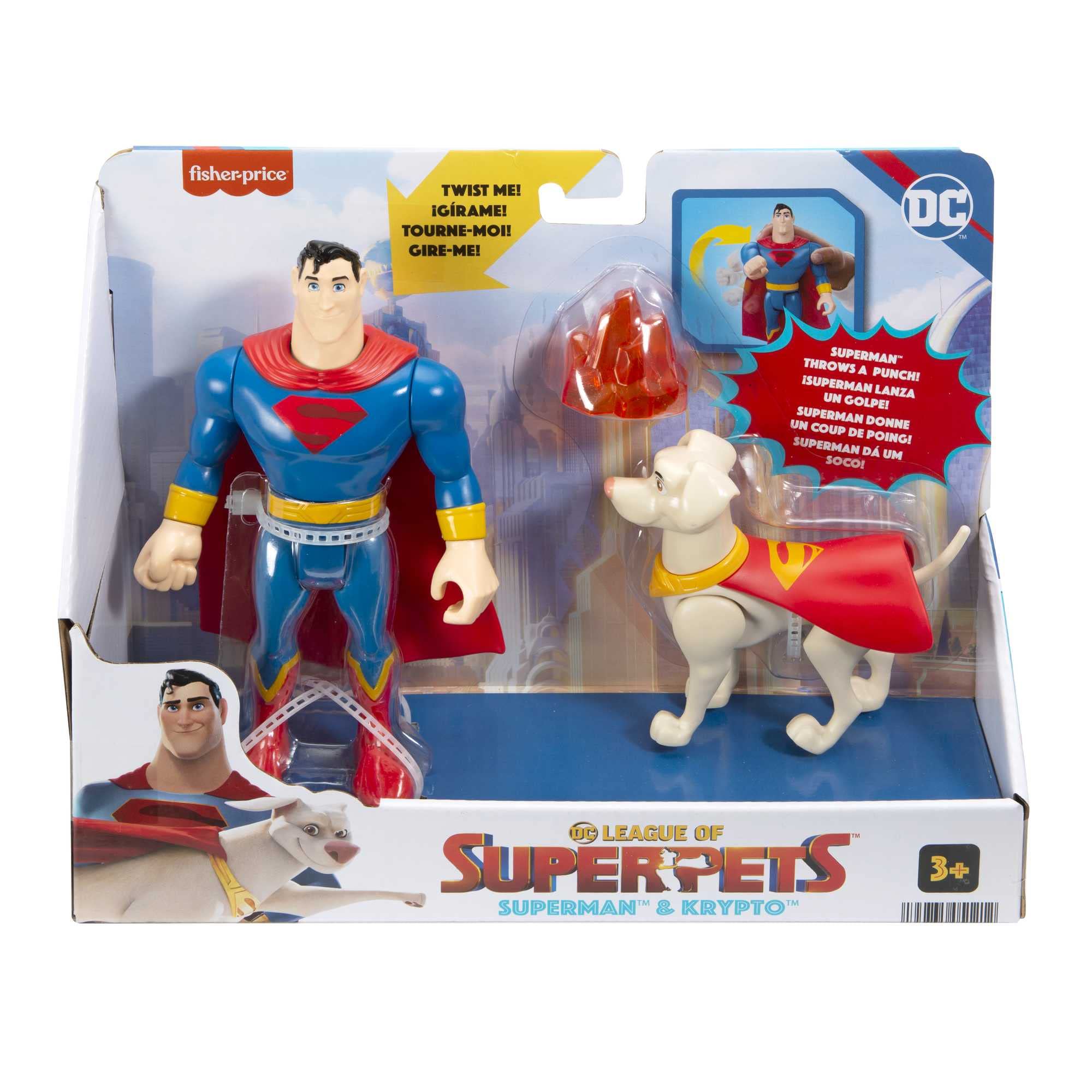 DC League of Super-Pets Superman & Krypto