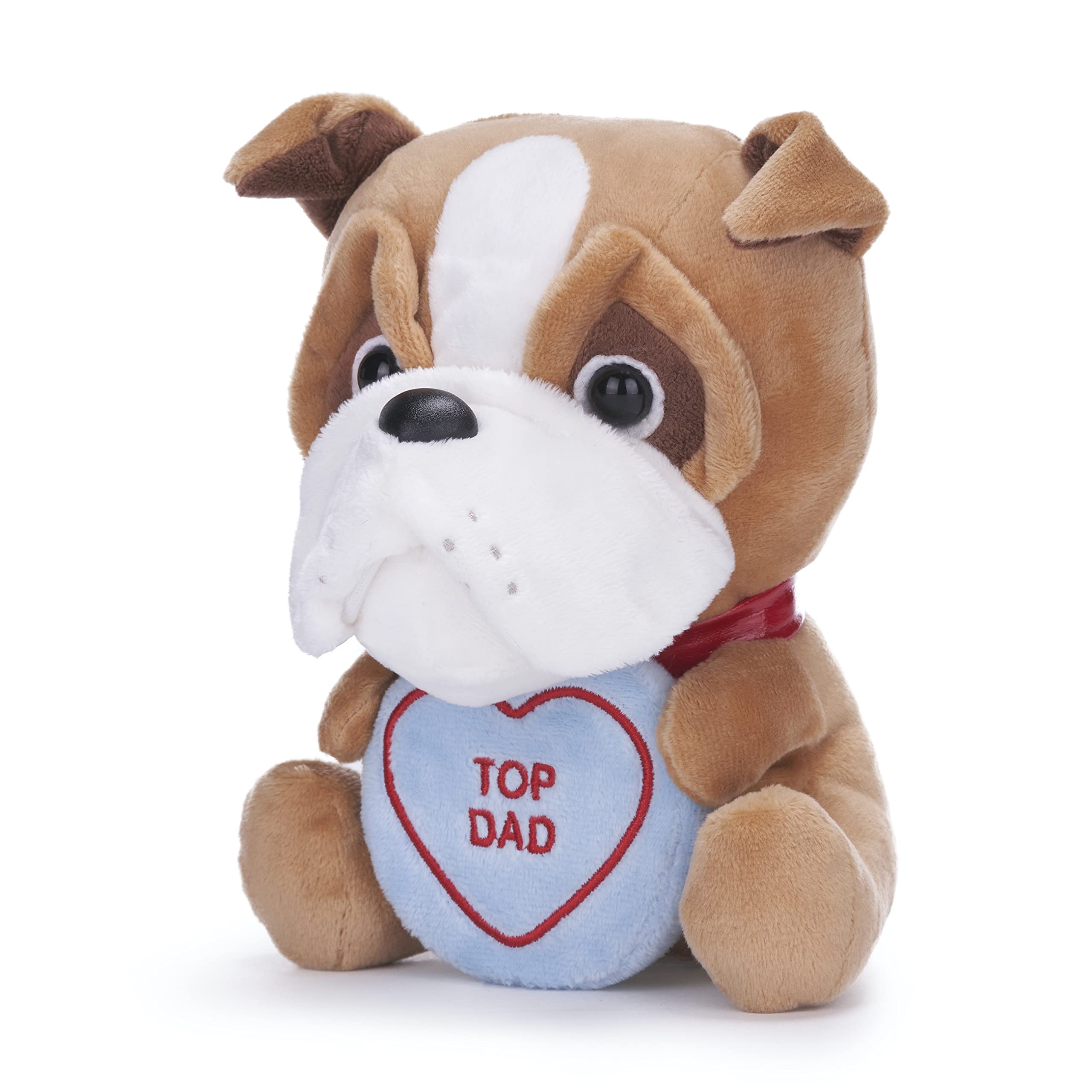 Swizzles Love Hearts 7" Bulldog Soft Toy